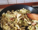 A picture of step 7 of Mushroom and Cabbage Pie.