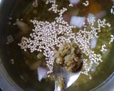 A picture of step 2 of Moong beans detox Soup.