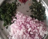 A picture of step 3 of Masala Vada.