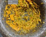 Gambar langkah 2 resipi Sotong Masak tempoyak cili api.