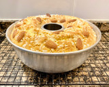 Foto del paso 10 de la receta: Pastel con glaseado “crema de almendras” (Cake with “almond cream” icing)