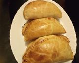 A picture of step 7 of Cheesy pilchard and potato pie.