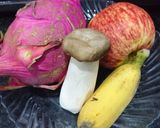 Hình bước làm 1 của món Chả giò trái cây