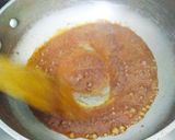 A picture of step 2 of Caramel popcorn.