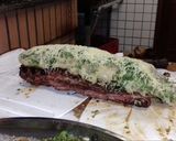 Foto do passo 4 de Costela de porco com mandioca e queijo parmesão