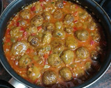 Foto del paso 11 de la receta: Albóndigas Pucheriles con papas fritas (garbanzos, verdura y carne)