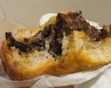 Foto del paso 5 de la receta Bocadillo de Morcilla de Arroz Crujiente con Pan de Barra Dorado en su Jugo