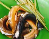 Hình bước làm 1 của món Lươn bạc hà nấu chua