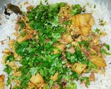 A picture of step 11 of Tangy Chicken Mince Biryani.