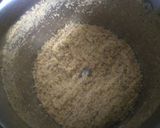 A picture of step 1 of Roti Churma.