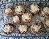 Foto del paso 6 de la receta: Champiñones rellenos al horno🍄