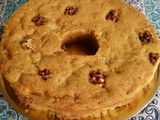 Budín de manzana y nuez