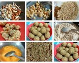 A picture of step 6 of Ladoo.