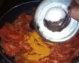 A picture of step 5 of Tomato Khatta.