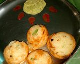 A picture of step 8 of Semolina(Rava)  Appe !!.