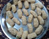 A picture of step 4 of Sago Kabab.