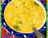A picture of step 3 of Ching’s egg drop soup.