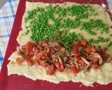 Pas rețetă Mămăliguță cu legume și cotlet...sau de post 3 fotografie