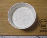 Fokhagymás - kapros mártogatós 🧄🌿 recept fázis 2 fotója