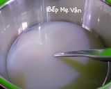 Hình bước làm 3 của món Cháo hến nấm rơm rau đắng