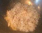 A picture of step 2 of Sesame Coconut Peanut Ladoo.