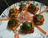 A picture of step 7 of Paneer Tikka.