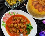 عکس مرحله 8 از دستور خورشت کوفته قلقلی با زرشک🥘