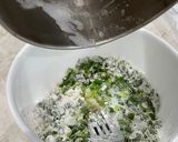 A picture of step 7 of Scallion Pancakes.