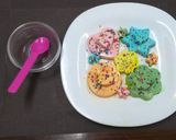 A picture of step 4 of Faluda with a TWIST#TEAM CONTEST#BIG FIVE#KIDS MENU#DESSERT.