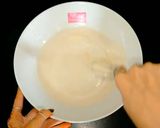 A picture of step 3 of Rainbow cake.