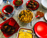 ரைஸ் குக்கரில் சுவையான சிக்கன் தம் பிரியாணி (Delicious Chicken Dum Biryani in Rice Cooker) ரெசிபி ஸ்டேப் 5 புகைப்படம்