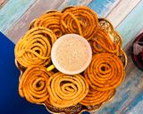 A picture of step 6 of Coconut Milk Murukku.
