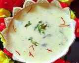 A picture of step 4 of Makhana Phirni.