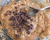 A picture of step 3 of Cinnamon muffins with oats and fresh ginger.