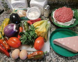 Foto del passaggio 1 della ricetta Verdure Dell orto ripiene al profumo di basilico