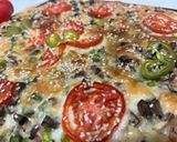 عکس مرحله 3 از دستور پیتزا مخلوط 🍕