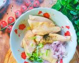 Hình bước làm 1 của món Canh gà tiềm hạt sen