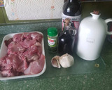 Foto del paso 1 de la receta: Conejo al ajillo
