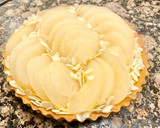 Foto del paso 12 de la receta: Tarta con peras en almíbar y crema de almendras “sin gluten “