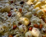 A picture of step 4 of Poha Namkeen.