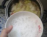 รูปขั้นตอนการทำที่ 6 ของ ต้มจืดผัดกาดขาวเต้าหู้-หมูสับ