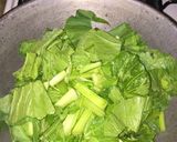 Foto langkah ke 4 dari resep Sawi tumis daging giling.