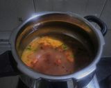 A picture of step 3 of Veg masala bhat.