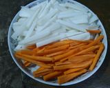 Hình bước làm 1 của món Dưa chua cho bánh mì