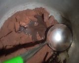 Foto langkah ke 4 dari resep Puding Brownies Oreo.