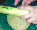 A picture of step 5 of Donuts dough.