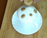 A picture of step 5 of Cappuccino without any machine or milk frothier.