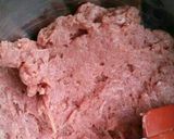 A picture of step 4 of Asian style beef meatballs Q弹牛肉丸.