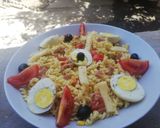 Une image de l'étape 2 de Salade de pâtes.