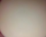 A picture of step 3 of Tuwo shinkafa (new method).